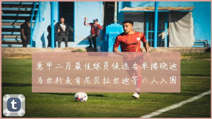 意甲二月最佳球员候选名单揭晓迪马尔科麦肯尼贝拉尔迪等六人入围